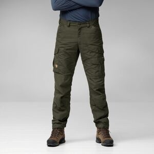 Men's Fjallraven Vidda Pro Trekking Pants 33/34 Dark Olive/Black